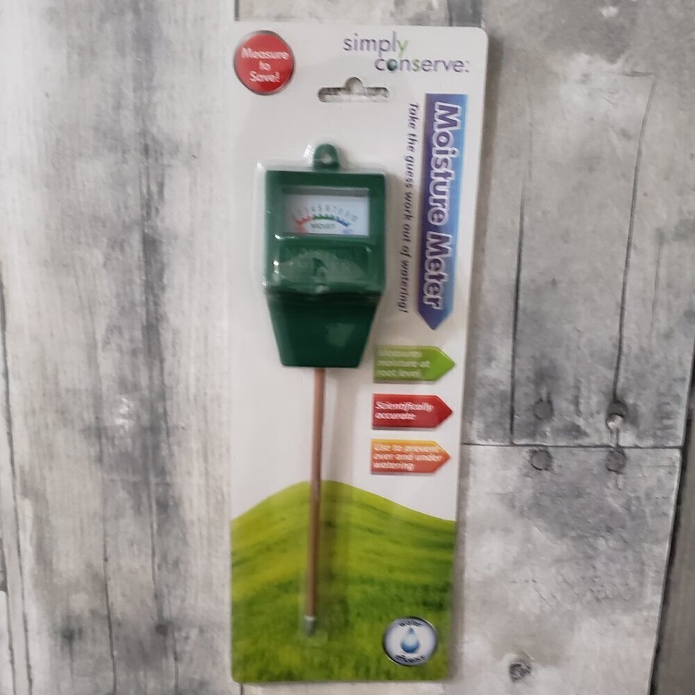 Simply Conserve Moisture Meter - Water Moisture Meter for Plants